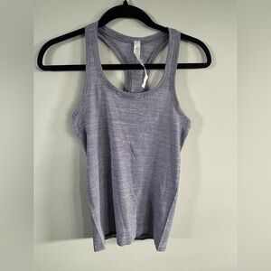 Lululuemon Striped Tank Gray White Womens Size 4